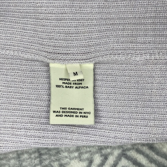 Hesperios Florence Tank in Dusk Purple Alpaca Size M - Picture 9 of 11